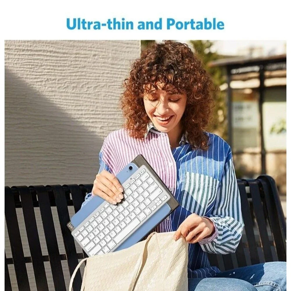 OMOTON Bluetooth Keyboard For iPad 10th Generation, iPad 10.2 (9th/8th/7th